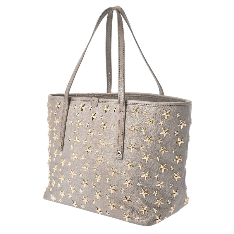 Jimmy Choo Star Studs Handbag Silver -