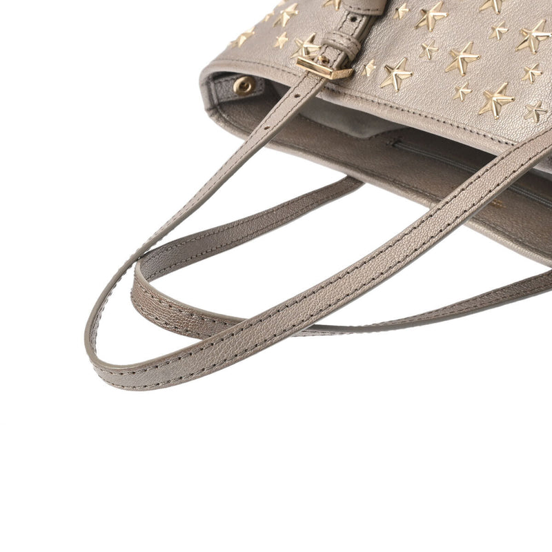 Jimmy Choo Star Studs Handbag Silver -