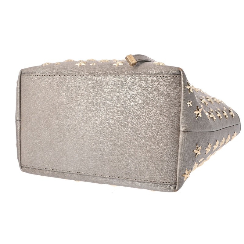 Jimmy Choo Star Studs Handbag Silver -