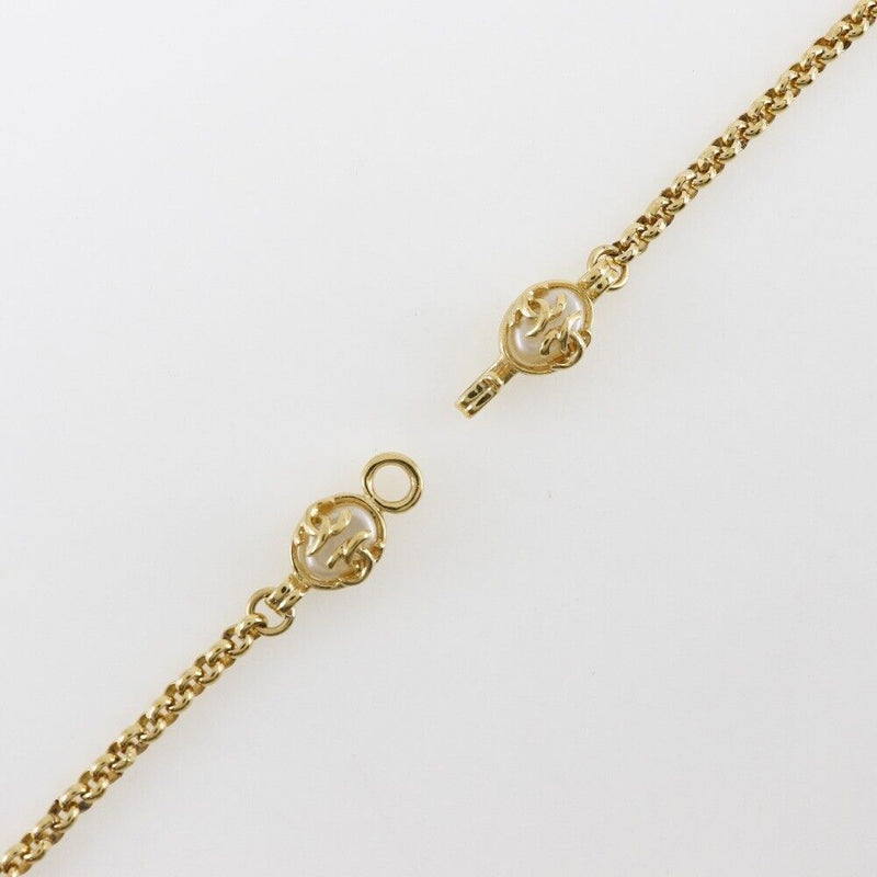 Chanel Necklace Plated Gold/Fake Pearl