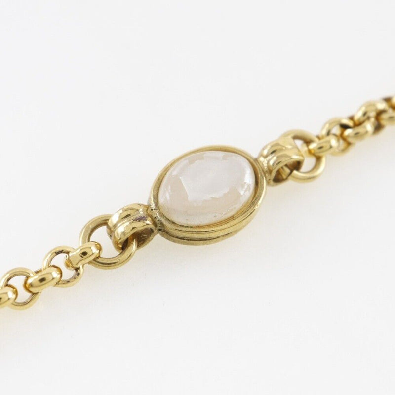 Chanel Necklace Plated Gold/Fake Pearl