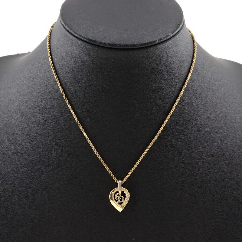 Dior Necklace Plated Gold 6.7G Women