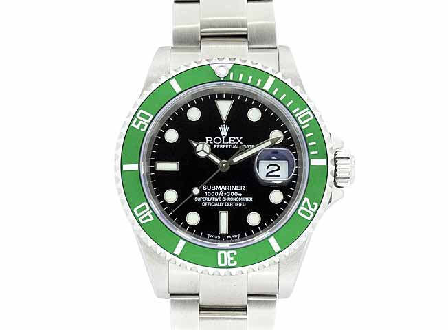 Rolex Green Submariner Fat 4 Big Swiss