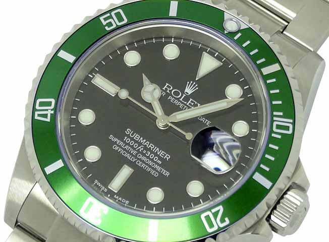 Rolex Green Submariner Fat 4 Big Swiss