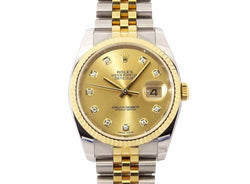 Rolex Datejust Ss/K18Yg