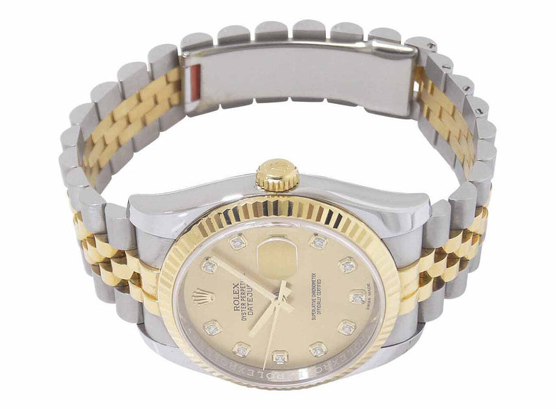 Rolex Datejust Ss/K18Yg