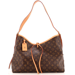 Louis Vuitton Carryall Hobo Canvas Mm