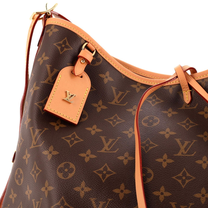 Louis Vuitton Carryall Hobo Canvas Mm