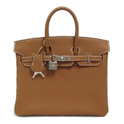 Hermes Birkin 25 Gold Hand Bag U Togo