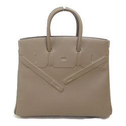 Hermes Birkin 25 Shadow Etoupe Grey Hand