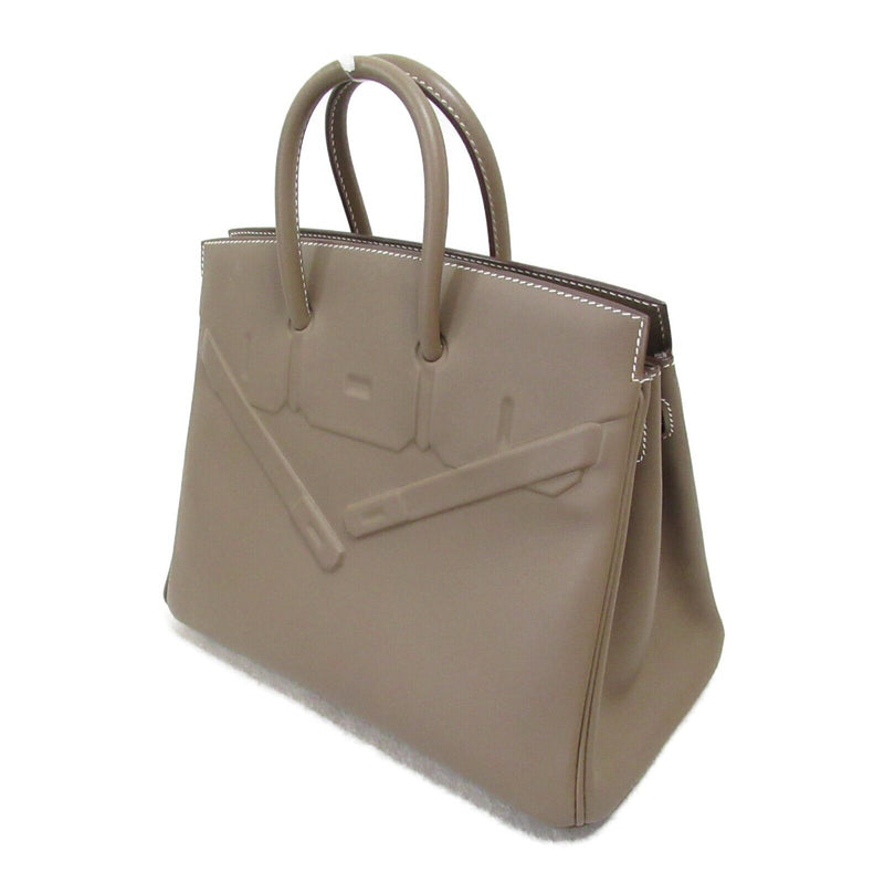 Hermes Birkin 25 Shadow Etoupe Grey Hand