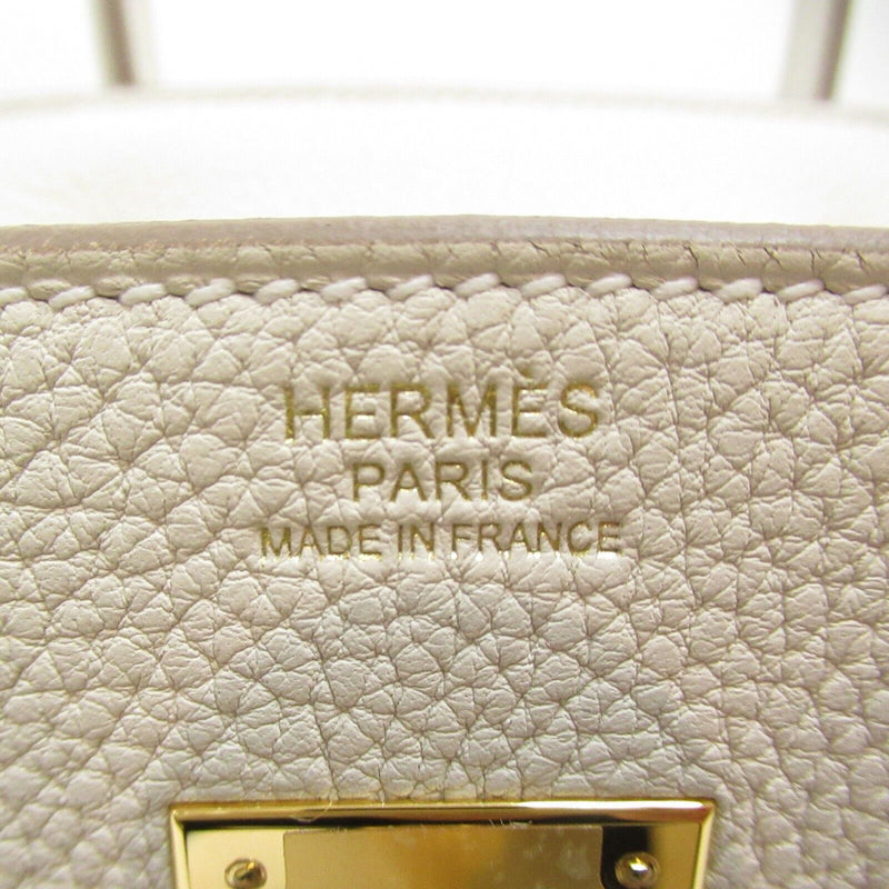 Hermes Birkin 30 Hand Bag W Togo Leather