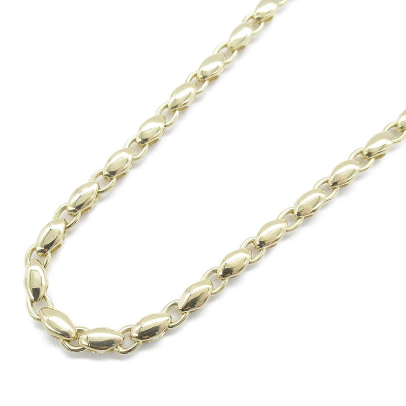 Bvlgari Rice Chain Necklace 18Kyg Yellow