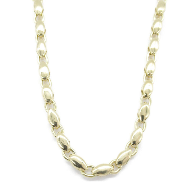 Bvlgari Rice Chain Necklace 18Kyg Yellow