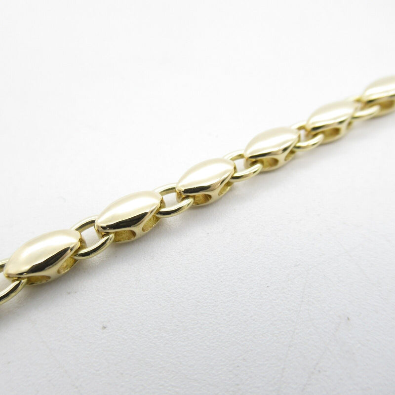 Bvlgari Rice Chain Necklace 18Kyg Yellow