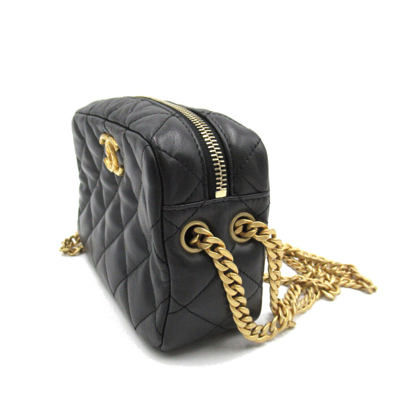 Chanel Cc Chain Shoulder Bag Lambskin