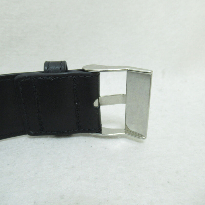 Bottega Veneta Watch Belt Leather Black