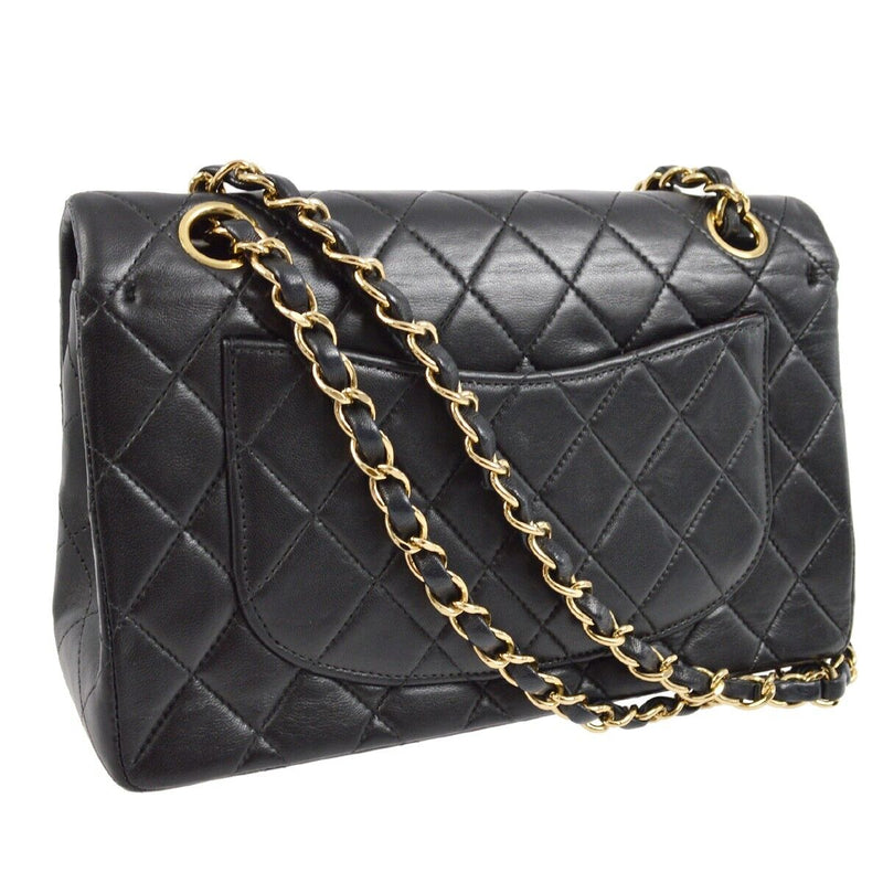 Chanel Black Lambskin Small Classic