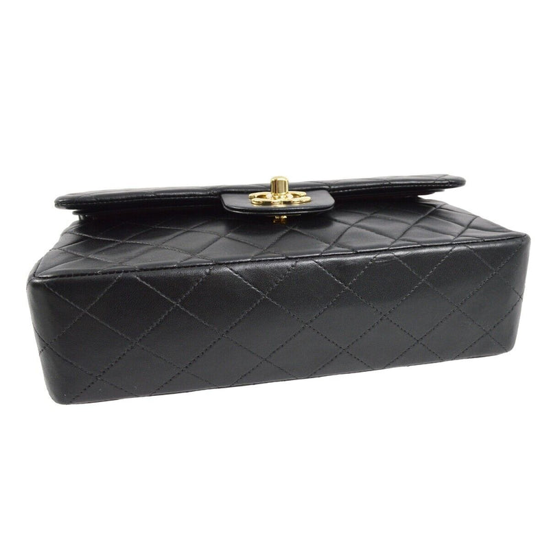 Chanel Black Lambskin Small Classic