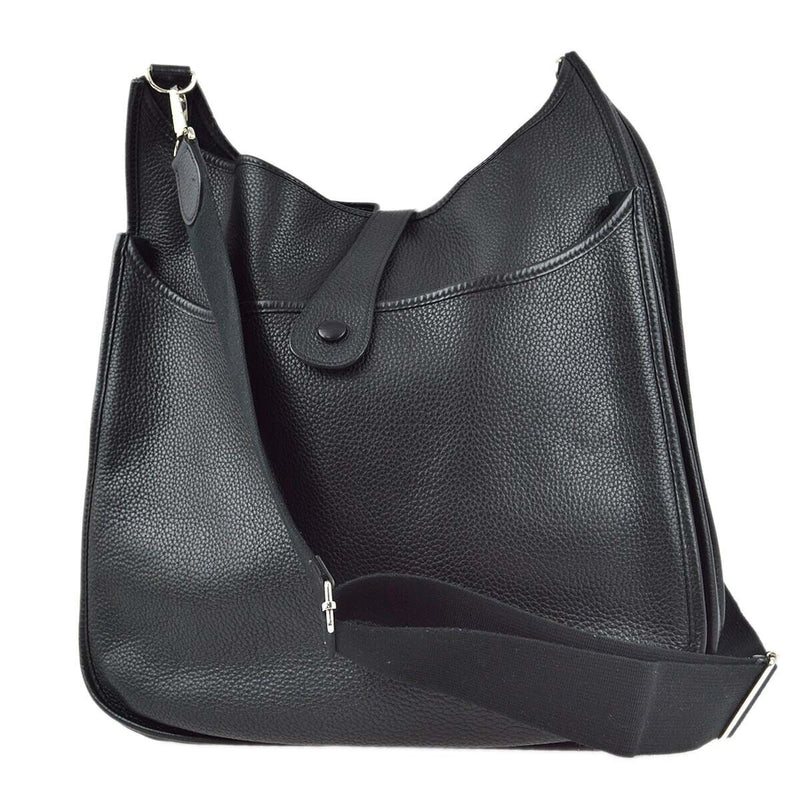 Hermes Black Taurillon Clemence Evelyne