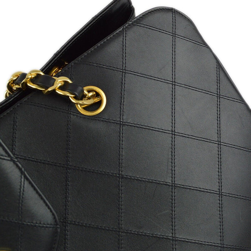 Chanel Black Lambskin Supermodel