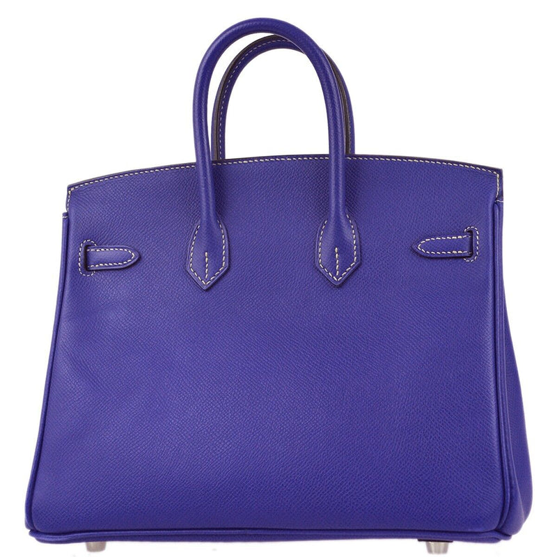 Hermes Blue Electric Epsom Birkin 25