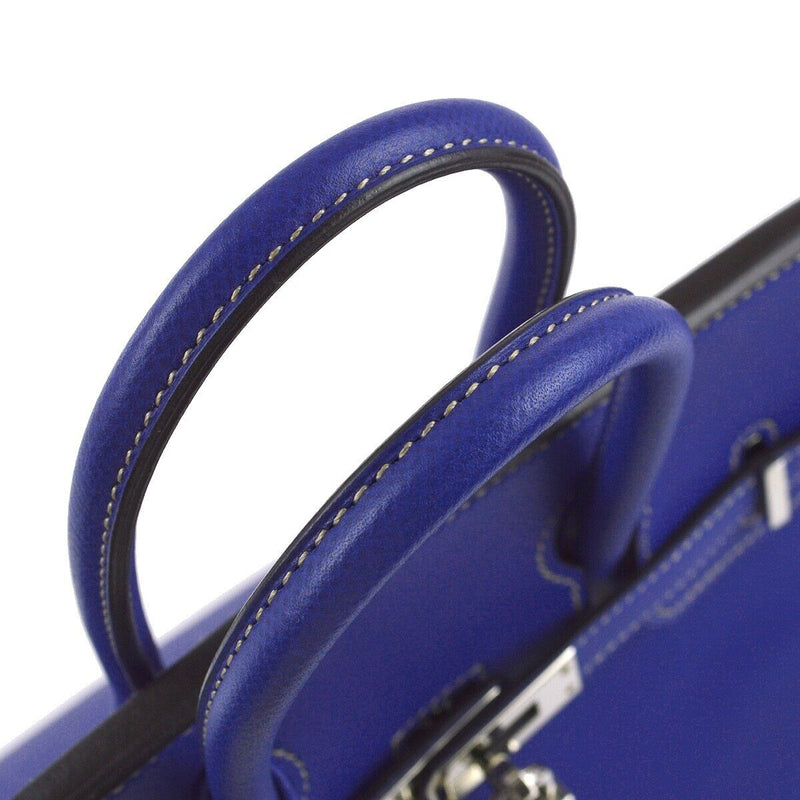 Hermes Blue Electric Epsom Birkin 25