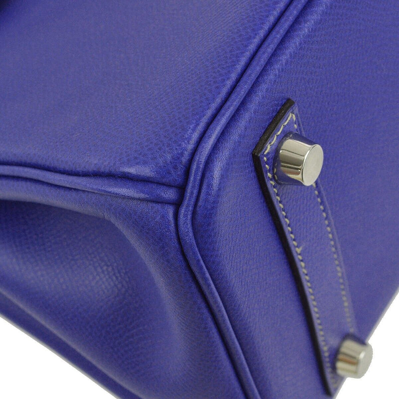 Hermes Blue Electric Epsom Birkin 25