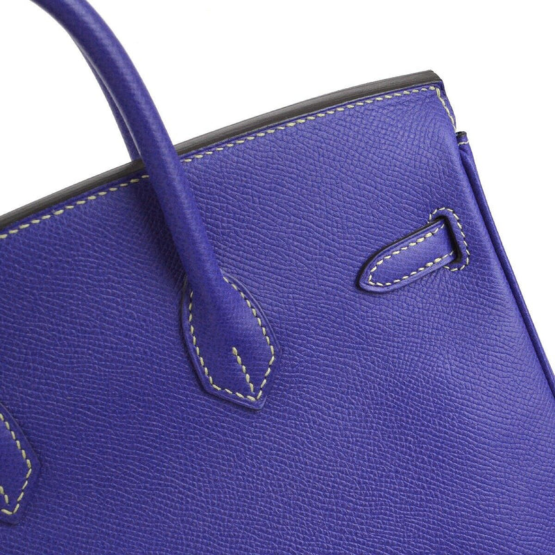 Hermes Blue Electric Epsom Birkin 25