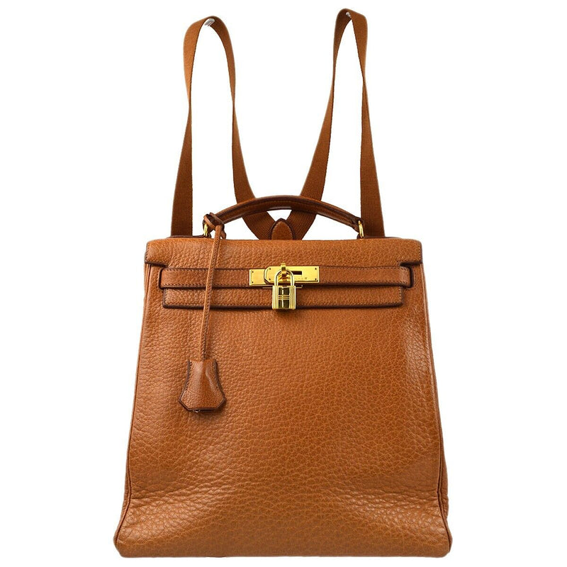 Hermes Brown Fjord Sac A Dos Kelly Gm