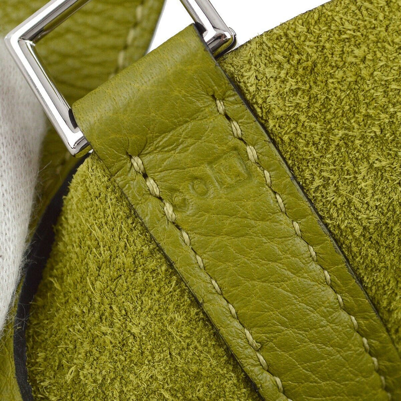 Hermes Green Taurillon Clemence Picotin