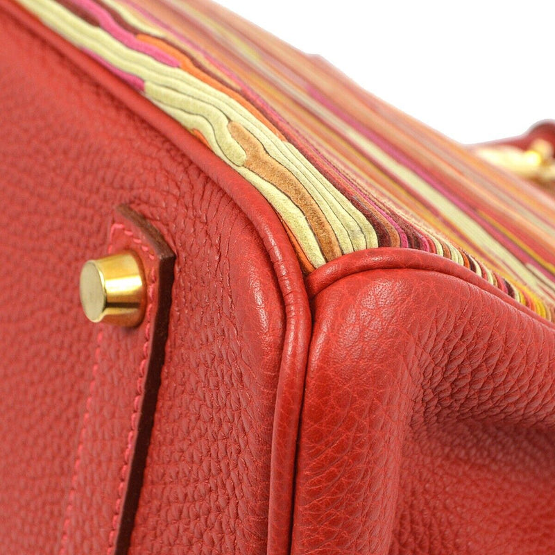 Hermes Vibrato Calf Red Birkin 35