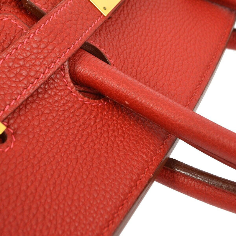 Hermes Vibrato Calf Red Birkin 35