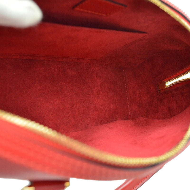 Louis Vuitton Red Epi Jasmin Handbag