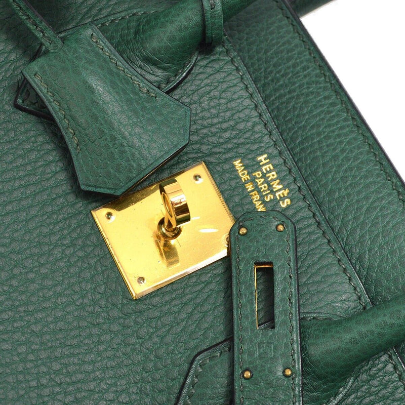 Hermes Green Taurillon Clemence Haut A