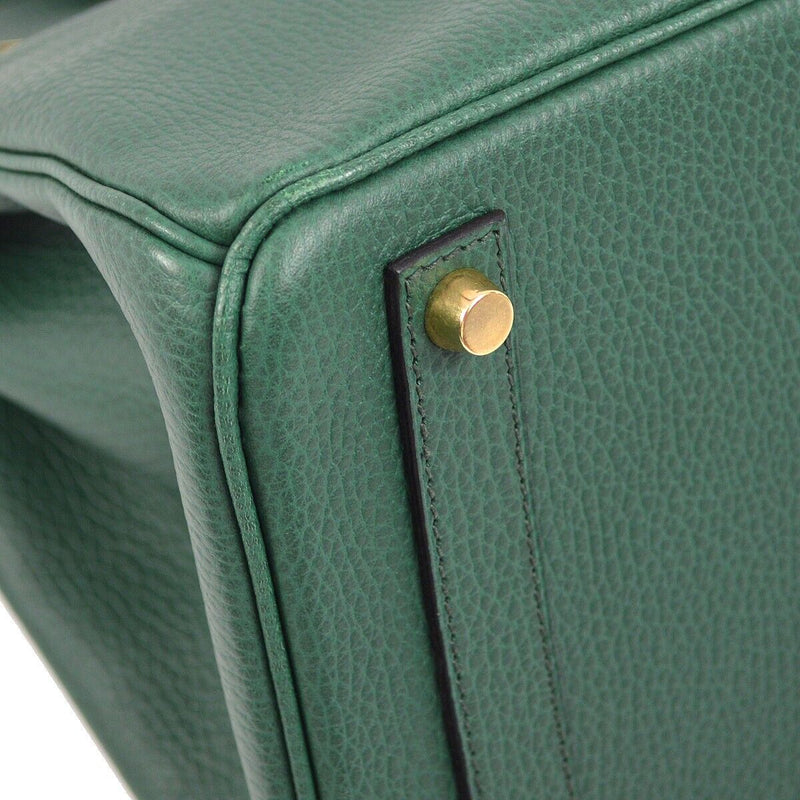 Hermes Green Taurillon Clemence Haut A