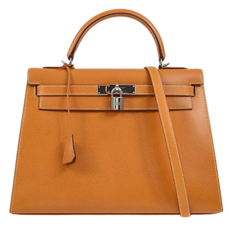 Hermes Brown Vache Liege Kelly 32