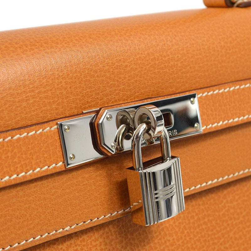 Hermes Brown Vache Liege Kelly 32