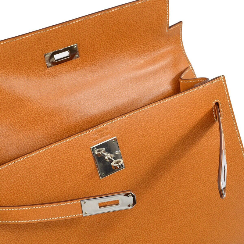 Hermes Brown Vache Liege Kelly 32