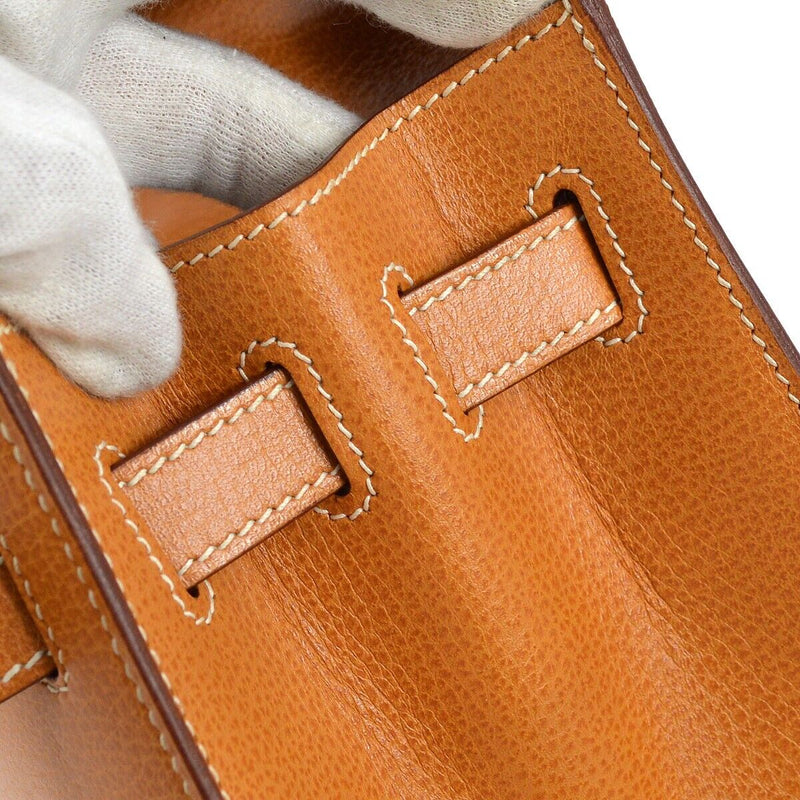 Hermes Brown Vache Liege Kelly 32