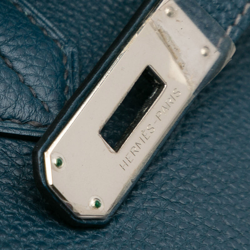 Hermès Togo Birkin 35 Blue Dark