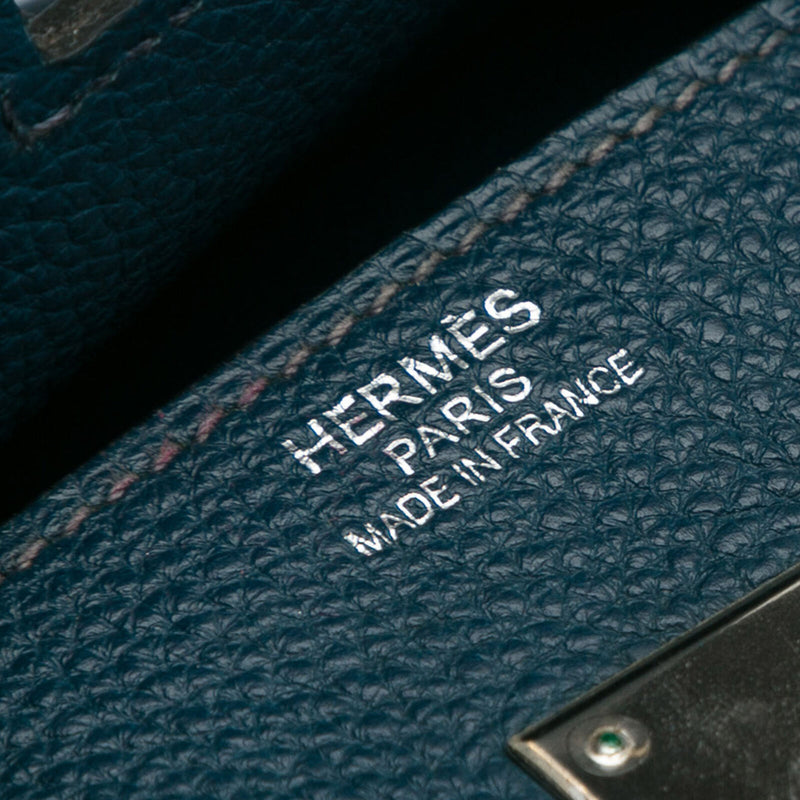 Hermès Togo Birkin 35 Blue Dark