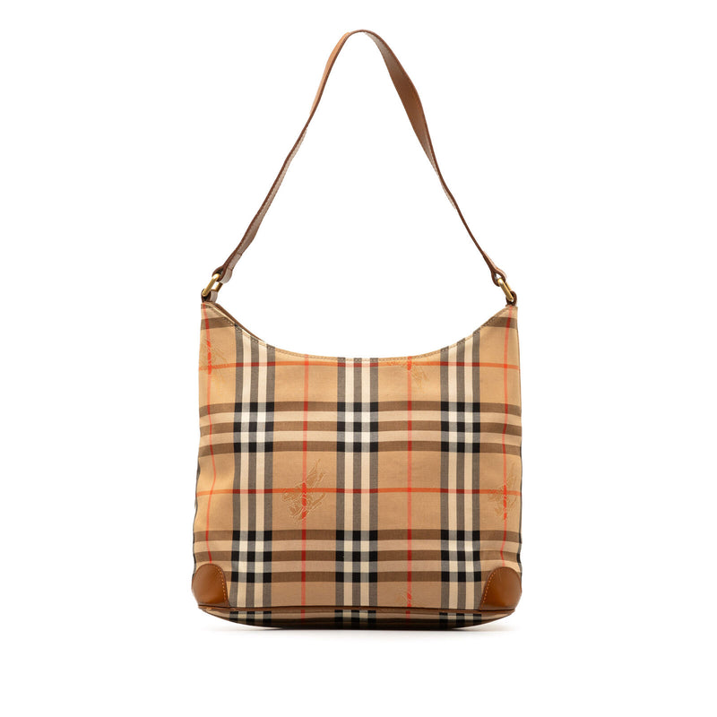 Burberry Haymarket Check Brown