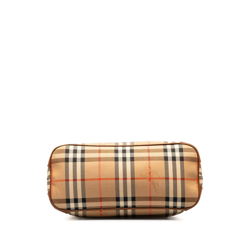 Burberry Haymarket Check Brown