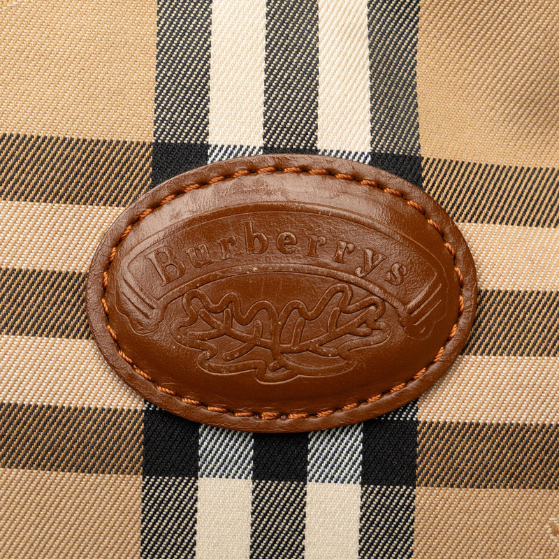 Burberry Haymarket Check Brown