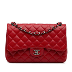 Chanel Jumbo Classic Caviar Double