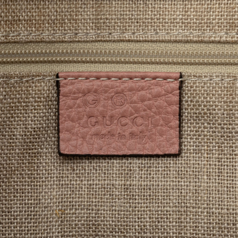 Gucci Charmy Pink Calf Leather