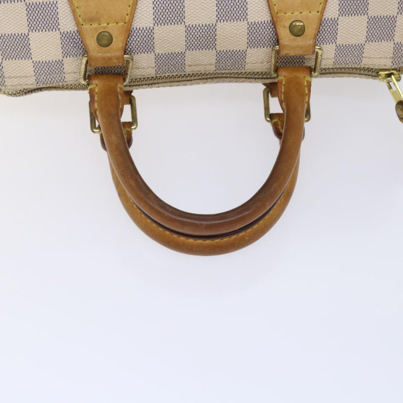 Louis Vuitton Damier Azur Speedy 25 Hand