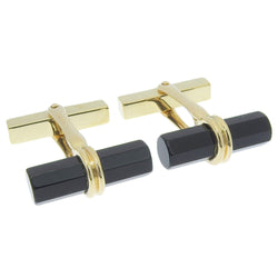 Tiffany&Co. Cuffs K14 Yellow Gold/Onyx