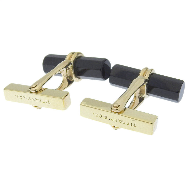 Tiffany&Co. Cuffs K14 Yellow Gold/Onyx